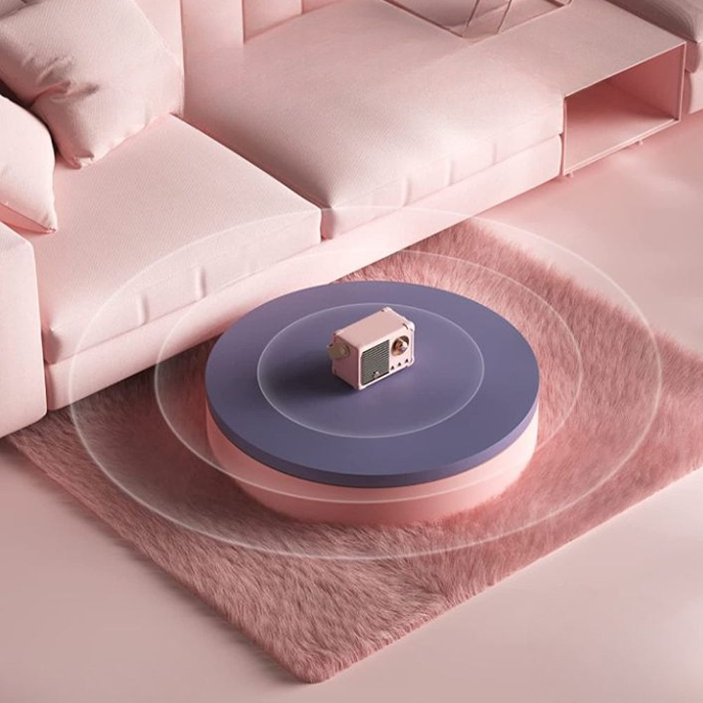 Retro Wireless Mini Bluetooth Speaker Vintage Décor for iPhone Android - USB Rechargeable