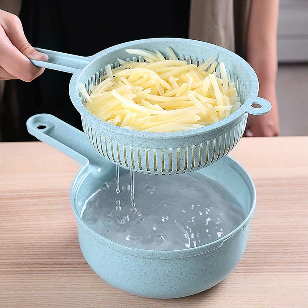 12 in 1 Manual Multi-Function Vegetable Cutter Slicer For Kitchen