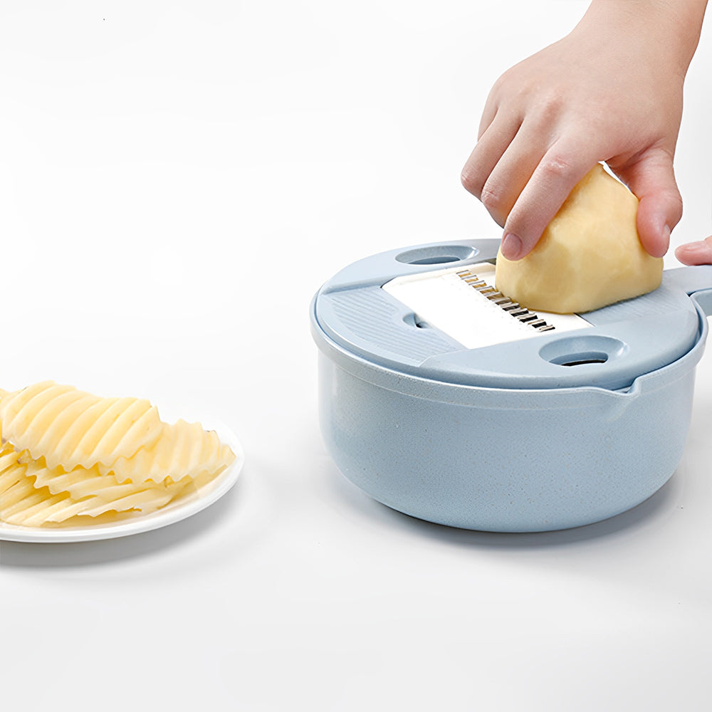 12 in 1 Manual Multi-Function Vegetable Cutter Slicer For Kitchen