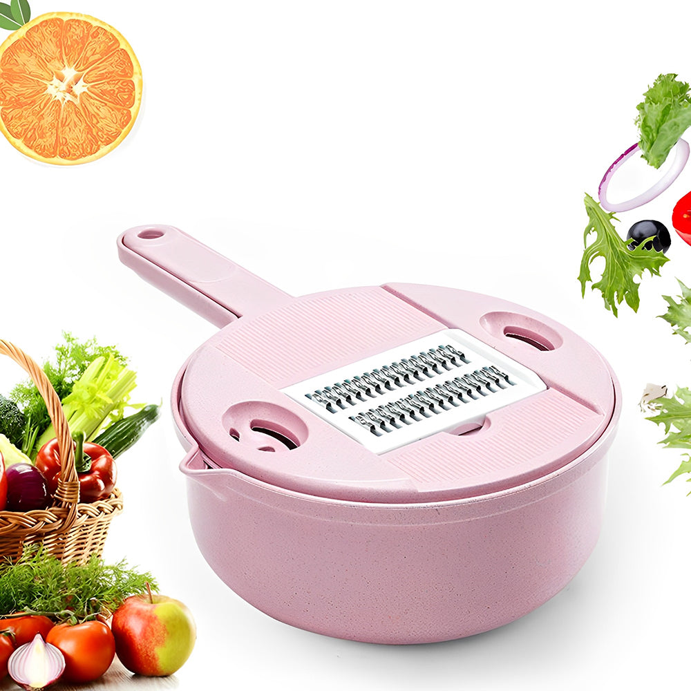 12 in 1 Manual Multi-Function Vegetable Cutter Slicer For Kitchen