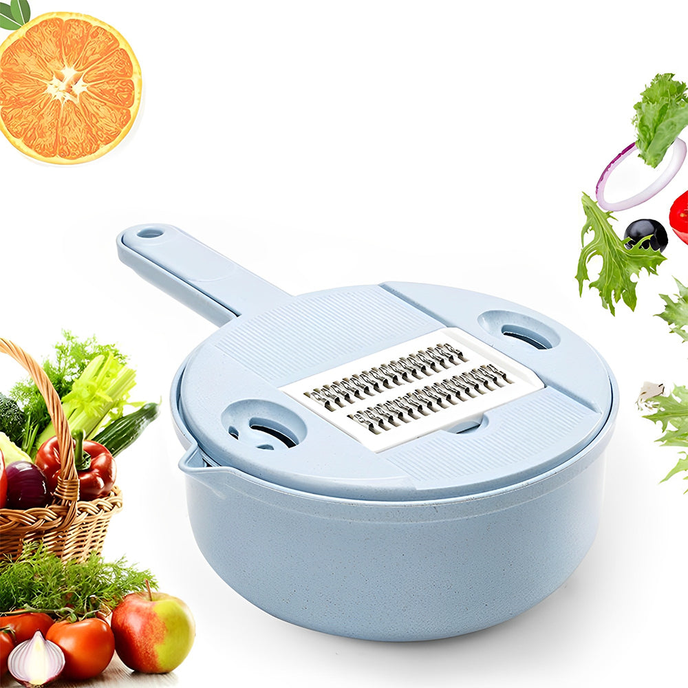 12 in 1 Manual Multi-Function Vegetable Cutter Slicer For Kitchen