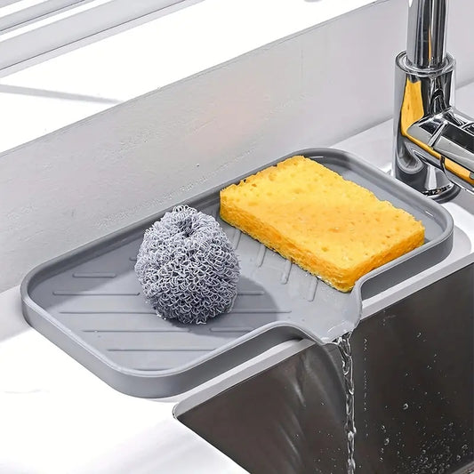Kitchen Sink Silicone Tray with Drainage System