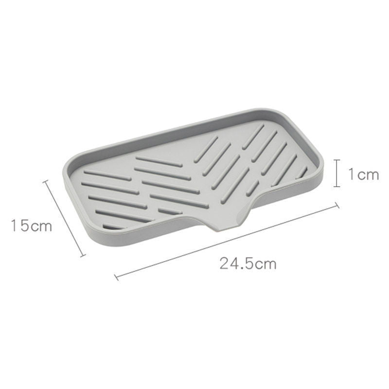 Kitchen Sink Silicone Tray with Drainage System