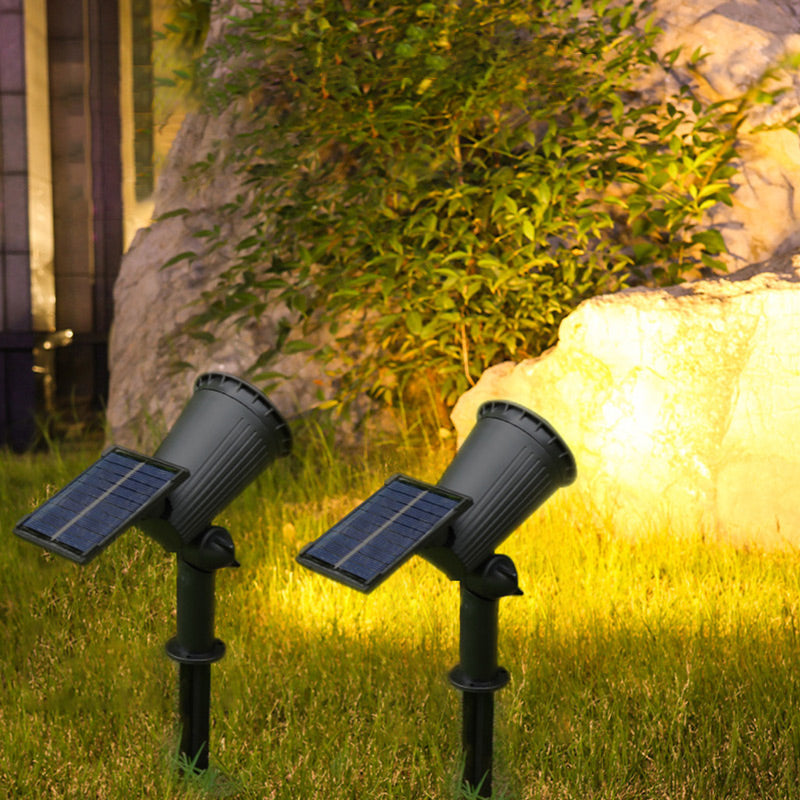 9 LEDs Waterproof Bright Solar Spotlights
