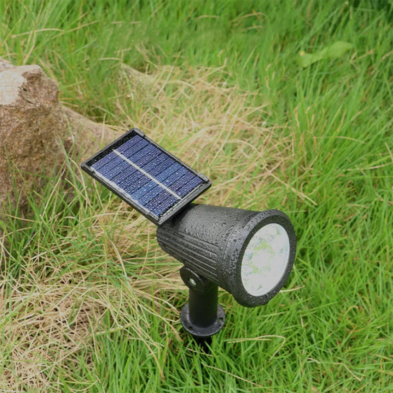 9 LEDs Waterproof Bright Solar Spotlights