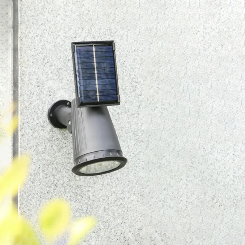 9 LEDs Waterproof Bright Solar Spotlights