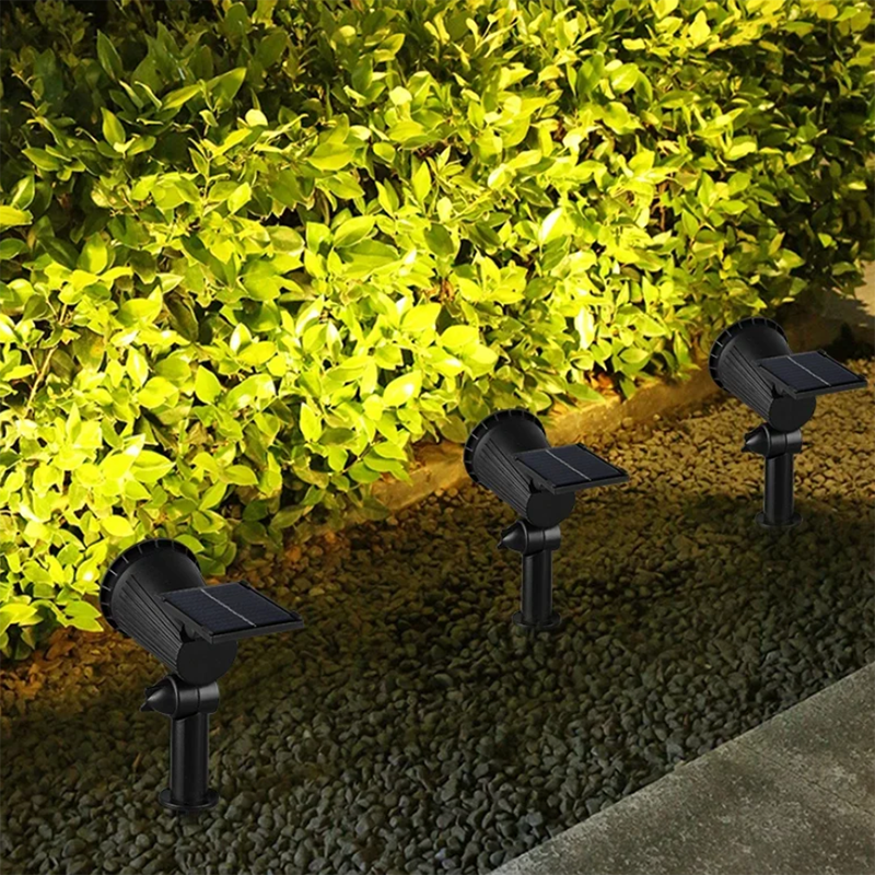 9 LEDs Waterproof Bright Solar Spotlights