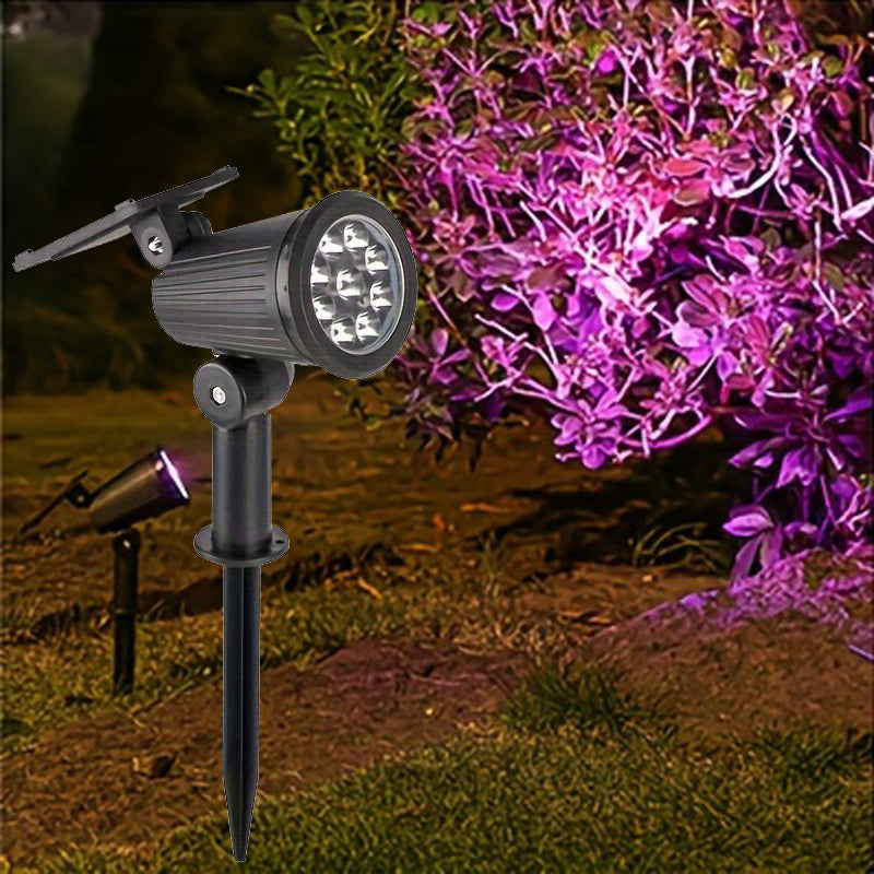 9 LEDs Waterproof Bright Solar Spotlights