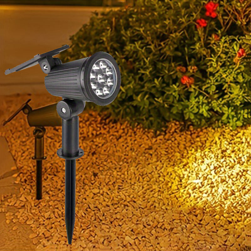 9 LEDs Waterproof Bright Solar Spotlights