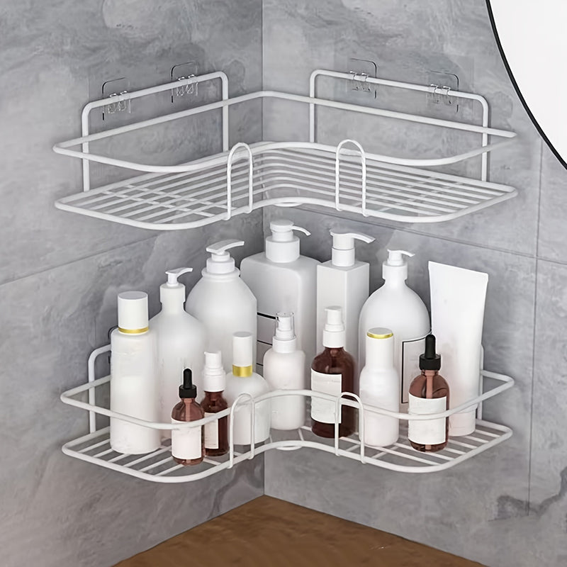 Iron Triangle Rack For Kitchen Bathroom Storage Rack