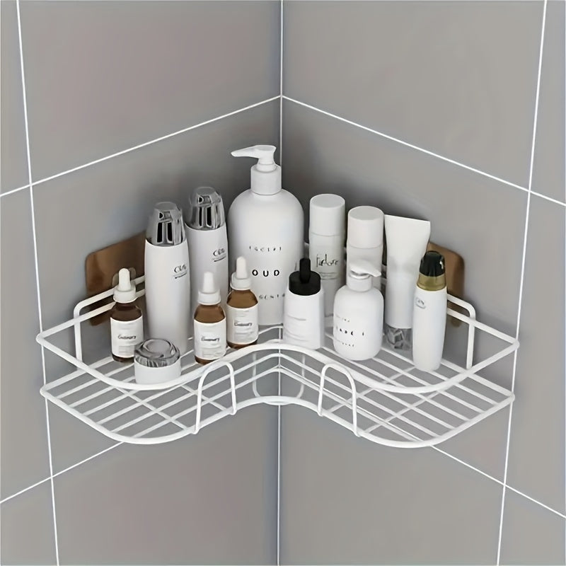 Iron Triangle Rack For Kitchen Bathroom Storage Rack