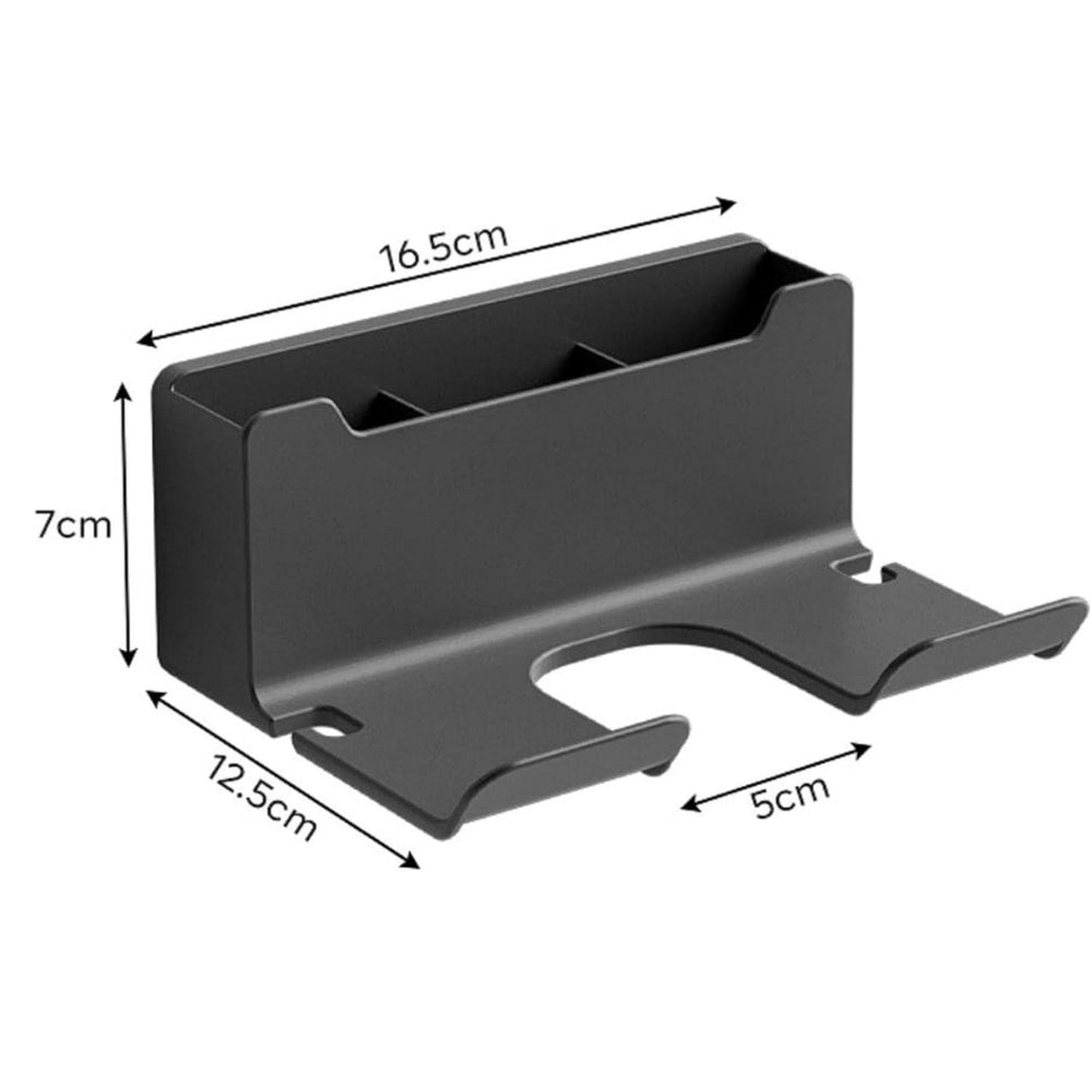 Multifunctional Hair Dryer Stand Hairdryer Organizer Box