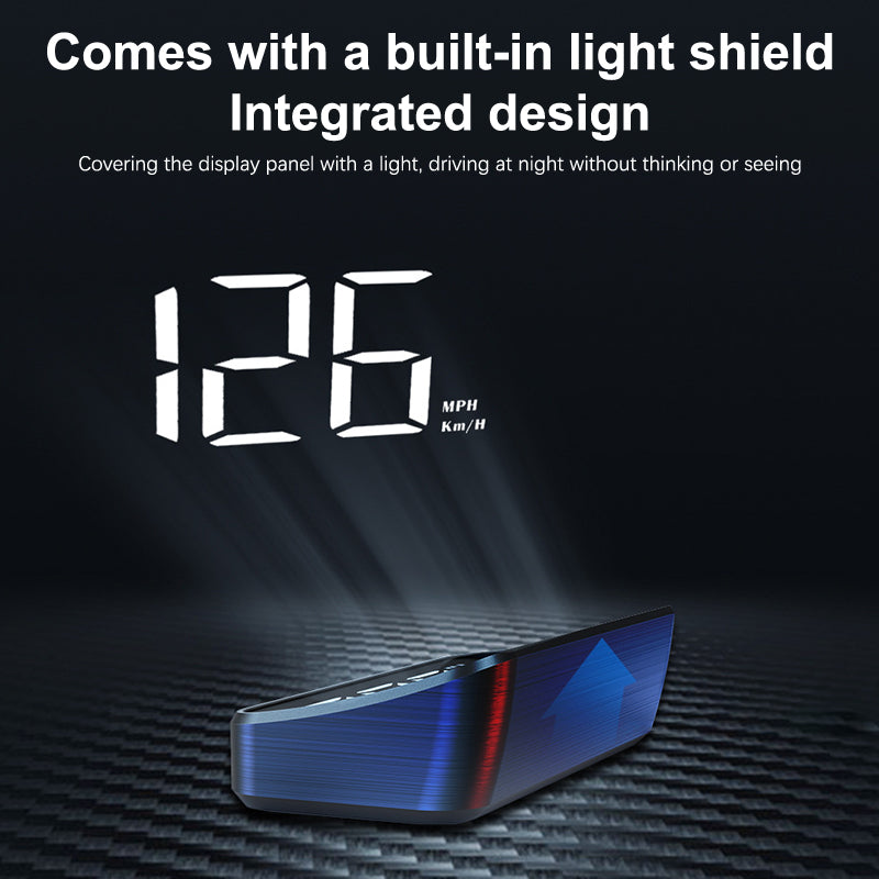 GPS Head Up Display Digital Speed Meter Windshield Projector